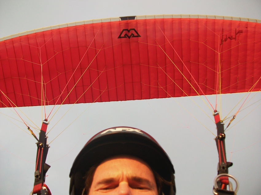 repaired paraglider ppg brian haupt